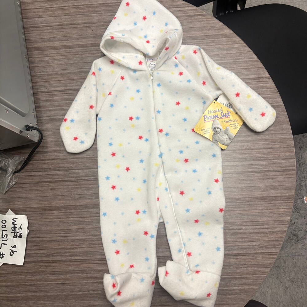Vintage Cuddle Time Onsies 6-12M